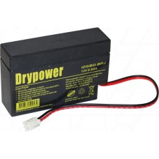 12SB0.8PJ Drypower 12V 0.8Ah SLA Battery