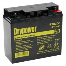 12SB20C Drypower 12V 20Ah SLA Medical & Multi Use Battery
