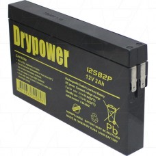 12SB2P Drypower 12V 2Ah SLA Medical Battery