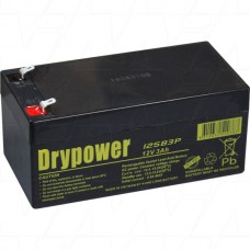 12SB3P Drypower 12V 3Ah SLA Medical & Multi Use Battery