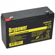 6SB12P Drypower 6V 12Ah SLA Multi Use Battery
