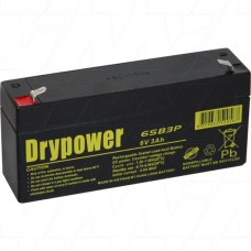 6SB3P Drypower 6V 3Ah SLA Medical & Multi Use Battery 6SB3P Drypower 6V 3Ah SLA Medical & Multi Use Battery
