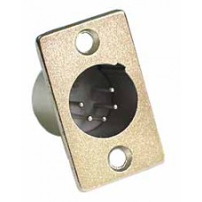 703-0500 Deltron 5P XLR Chassis Plug 703-0500 Deltron 5P XLR Chassis Plug