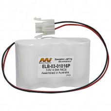 BEL-03-01016P Stanilite NiCd 3.6V 4.5Ah Battery