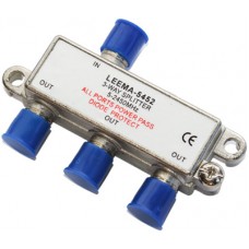 CAE203A 3 Way Satellite & TV Splitter
