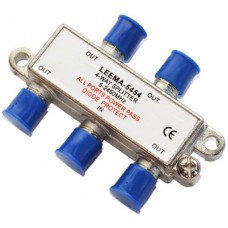 CAE204A 4 Way Satellite & TV Splitter