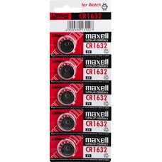 CR1632-BP5M Maxell Lithium Card of 5