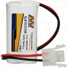 BEL-03-01039 Stanilite NiMH 2.4V 3.8Ah Battery