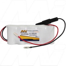 BEL-CR10NS Bardic NiCd 6V 1.6Ah Battery