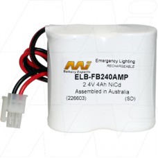 BEL-FB240AMP Multi-Brands NiCd 2.4V 4Ah Battery