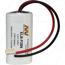 BEL-P2B6 Clipsal NiMH 2.4V 3.8Ah Battery