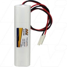 BEL-P4S6 Clipsal Pierlite NiMH 4.8V 3.8Ah Battery