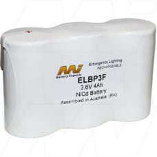 BEL-P3F Multi-Brands NiCd 3.6V 4Ah Battery BEL-P3F Multi-Brands NiCd 3.6V 4Ah Battery