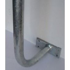 CFM.5M Galvanised Curved Fascia Mount 500mm