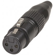 MCJ5023B 3 Pin Line Female Cannon Type Connector MCJ5023B 3 Pin Line Female Cannon Type Connector