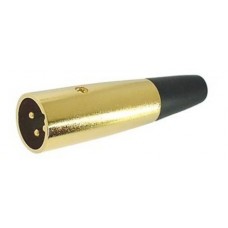 MCP5033G XLR Gold Plated 3P Plug - SPECIAL MCP5033G XLR Gold Plated 3P Plug - SPECIAL